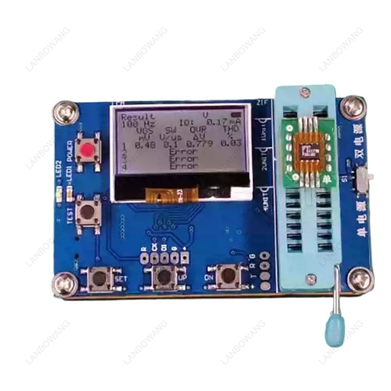 Electronic Repairing - เครื่องทดสอบและตรวจจับแอมพลิฟายเออร์ปฏิบัติการแบบสากล 1-4 ช่องสัญญาณ เครื่องมือทดสอบแอมพลิฟายเออร์ OP แบบรวดเร็ว