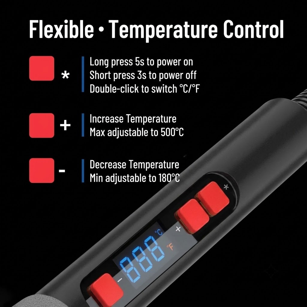 ชุดหัวแร้งบัดกรีปรับอุณหภูมิได - Electronics Repair Uk บทวิจารณ์และราคา