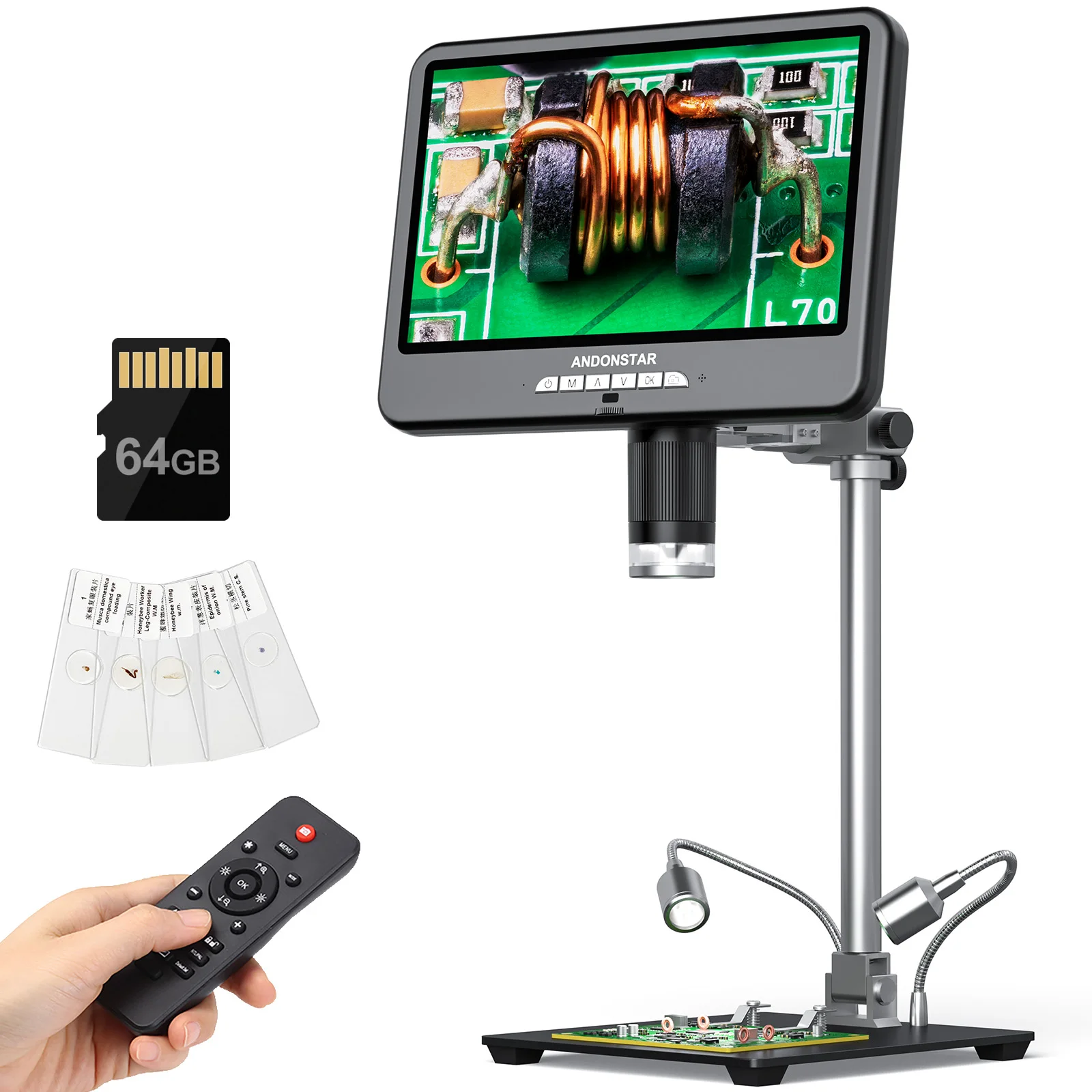 กล้องจุลทรรศน์ดิจิตอล Andonsta - Electronic Repairing บทวิจารณ์และราคา