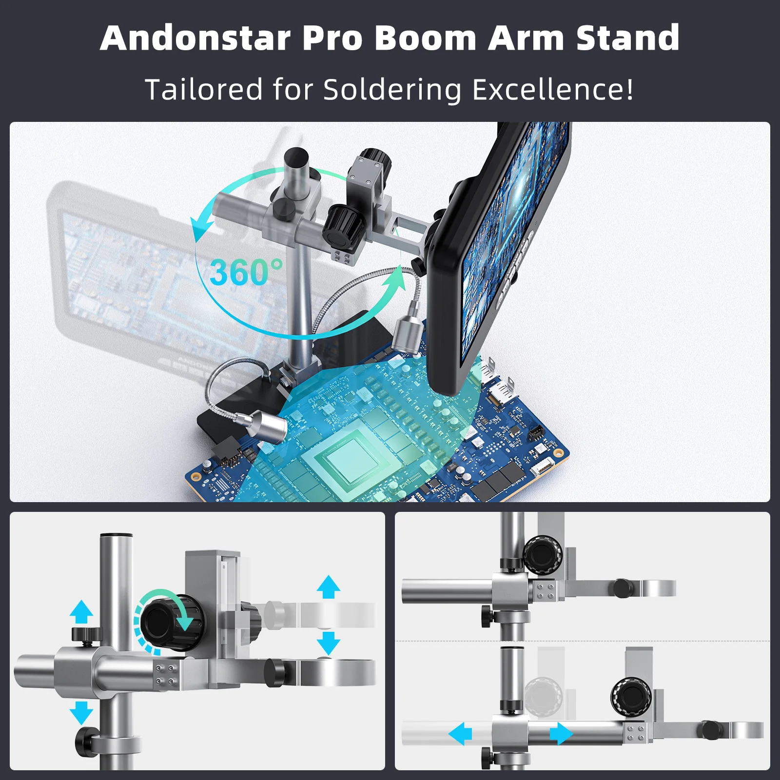 กล้องจุลทรรศน์ดิจิตอล Andonsta - Electronic Repairing บทวิจารณ์และราคา