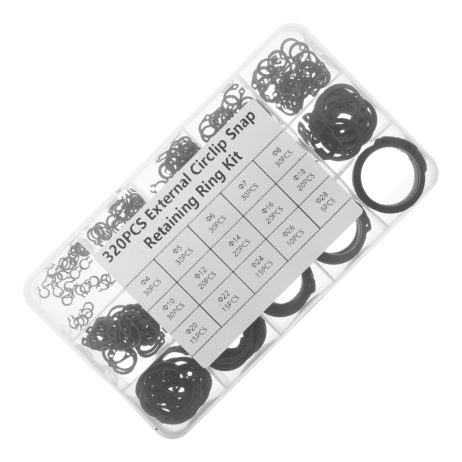 ชุดแหวนล็อค 320 ชิ้น แหวนล็อคภ - Electronic Repairing บทวิจารณ์และราคา