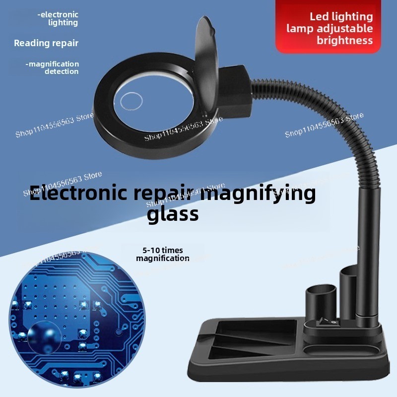 ไฟทำงานขยาย 10 เท่า - โคมไฟตั้ - Electronic Repairing บทวิจารณ์และราคา